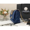 chanel 19 flap Denim bag