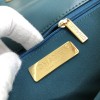 chanel 19 flap bag Turquoise