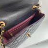 Chanel CF flapbag black 24k gold hardware medium bag