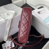 Chanel mini flap bag new red AS2892
