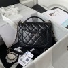 Chanel mini flap bag new black AS2892