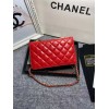 Chanel WOC red