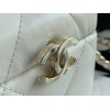 Chanel Lambskin Small Vanity Case AS2630 White