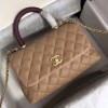 Chanel Flap Bag With Top Handle