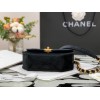Chanel velvet black 02 flap bag 99109