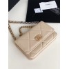 Chanel Quilted 19 Wallet on Chain WOC Beige 2019