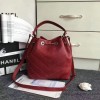 Top Chanel Original Calfskin Bucket Bag Red A93597 VS04761