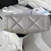Chanel 22B tote 19 gray lampskin bag