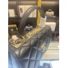 Chanel New Trendy Black CC Flap Top Handle Bag