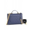 Chanel SHOULDER BAG Calfskin Blue