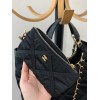 Chanel tote shopping max black bag