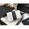 Chanel 22C flap white bag 20cm