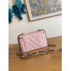 Chanel vanity pink caviar COCO letter small/ mini bag