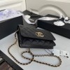Chanel woc flap caviar leather bag black AP794 2020