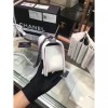 Chanel White Quilted Lambskin Medium Boy Bag A67086 VS07017