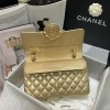 Chanel Gold Lambskin Medium Classic Double Flap Bag