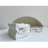 Chanel Vanity Case Calfskin White Bag