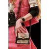 Chanel spring pearls clutch