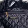 Chanel backpack black leather AS3133