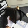 Chanel Lambskin Medium Boy Bag A67086 Black 2017 VS03723