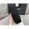 Chanel Sequins Tweed Medium Flap Bag in Black