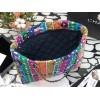 Chanel colorful tote shopping bag
