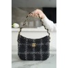 Chanel maxi hobo tweed bag