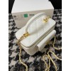 Chanel 22A Quilted Mini Vanity White Bag