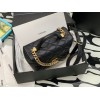 Chanel 23C Vanity Mini Top Handle Black Caviar Bag