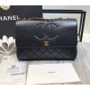 Chanel Flap Bag Gold Hardware Large 33cm