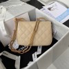 Chanel flap bag 20cm beige AS2975