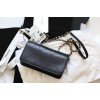 Chanel Fu vintage black flap bag