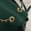 Chanel Grained Calfskin Backpack Green A93748 VS03992