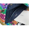 Chanel colorful tote shopping bag