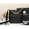 Chanel Calfskin Hobo Bag Black