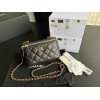 Chanel Vantiy Case Black Leather Bag