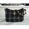Chanel maxi hobo tweed bag