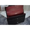 CHANEL 1112 Black Size 33cm Caviar Leather Flap Bag With Gold / Silver Hardware