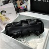 Chanel Lampskin Clutch Black AS2137