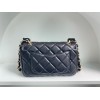 Chanel 21K CF classic black lambskin gold hardware bag