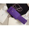 Chanel Phone Purse purple