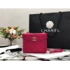 Chanel Lambskin Small Dinner Pink Bag AS2877