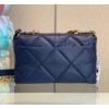 Chanel 19 Flap Medium Blue Bag