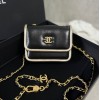 Chanel metal chain clutch