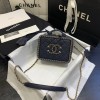Chanel Vanity Case Navy Small