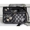 Chanel handle stamp flap bag 2020