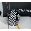 Chanel Helmet Minaudiere black cruise