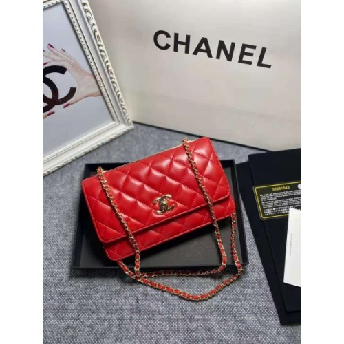 Chanel WOC red