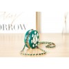 Chanel Blue Chain Clutch