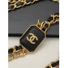 Chanel 22B woc logo gold chain bag